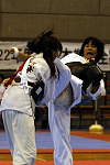 日本拳法全国選抜社会人選手権大会
東日本選抜選手権・中学生（女子）の部。
