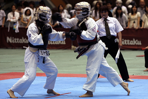 日本拳法第24回全国大学選抜選手権大会 ブロック対抗女子。
_MG_0511.JPG