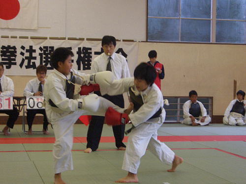 第29回日本拳法群馬県選手権大会 少年防具試合<br>写真提供：群馬県連盟
CIMG1329.JPG