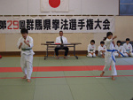 第29回日本拳法群馬県選手権大会
形試合<br>写真提供：群馬県連盟