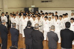 平成25年度日本拳法連盟鏡開き式
開会式<br>撮影：Inno