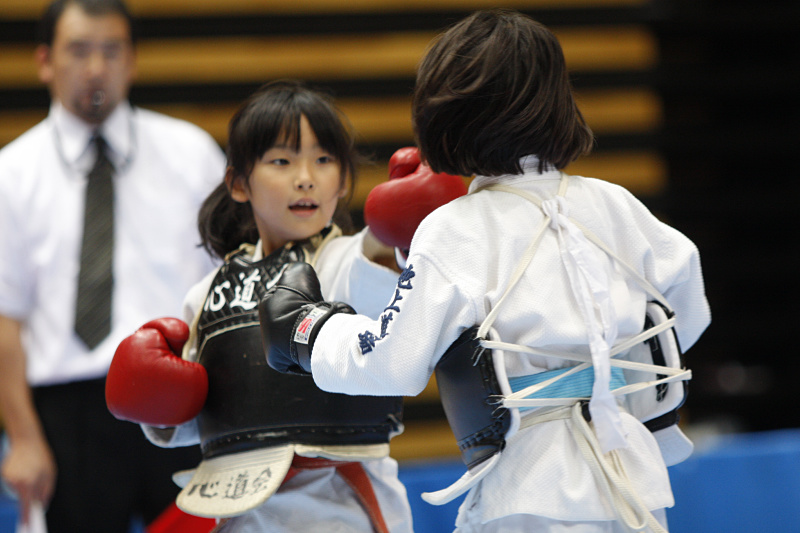 日本拳法全国選抜社会人選手権 少年選手権、小学3年女子の部<br>撮影：Inno
_MG_3620.JPG