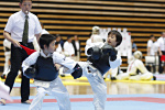 日本拳法全国選抜社会人選手権
少年選手権、小学1年男子の部<br>撮影：Inno