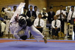 日本拳法第27回東日本大学リーグ戦
赤：立正・林の投げ