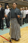 日本拳法全国選抜社会人選手権
カウンターテナーの望月裕央氏による国歌独唱。