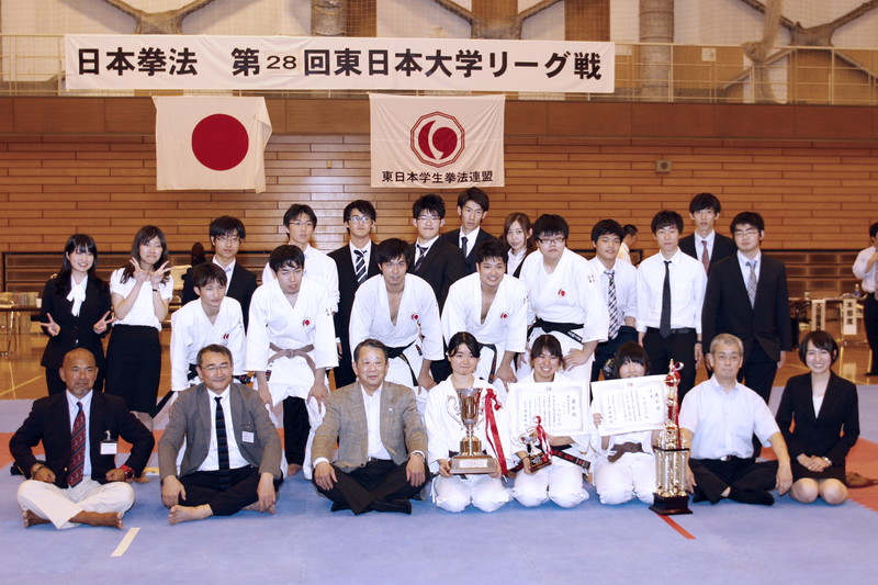日本拳法第28回東日本大学リーグ戦 女子リーグで優勝した立教大学。
_MG_9875.JPG