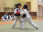 第32回日本拳法群馬県少年選手権大会
防具試合、小学1･2年女子<br>写真提供：日本拳法群馬県連盟