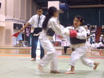 第32回日本拳法群馬県少年選手権大会
防具試合、小学5･6年女子<br>写真提供：日本拳法群馬県連盟