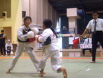 第32回日本拳法群馬県少年選手権大会
防具試合、小学5･6年女子<br>写真提供：日本拳法群馬県連盟